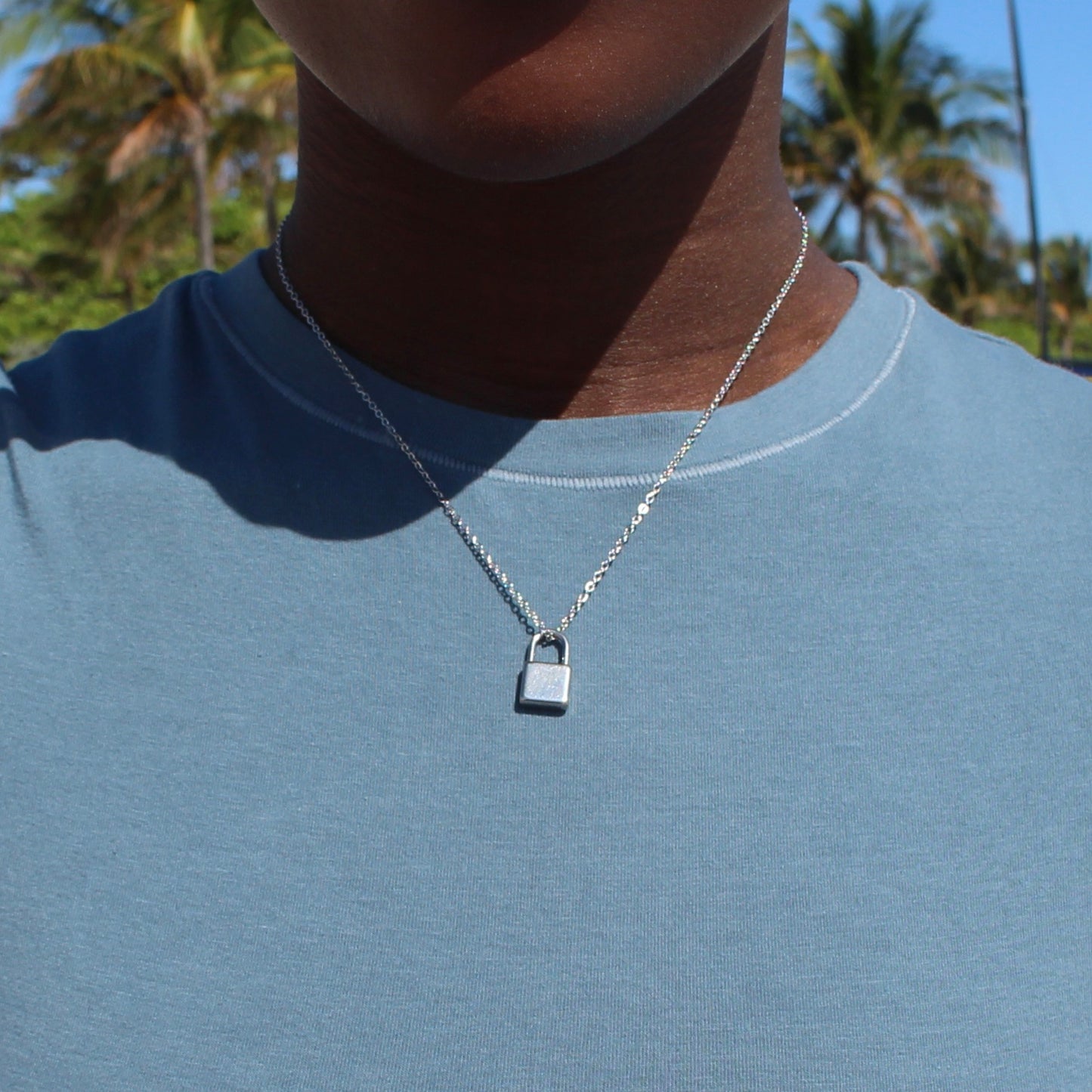 The Love Lock Necklace | Silver