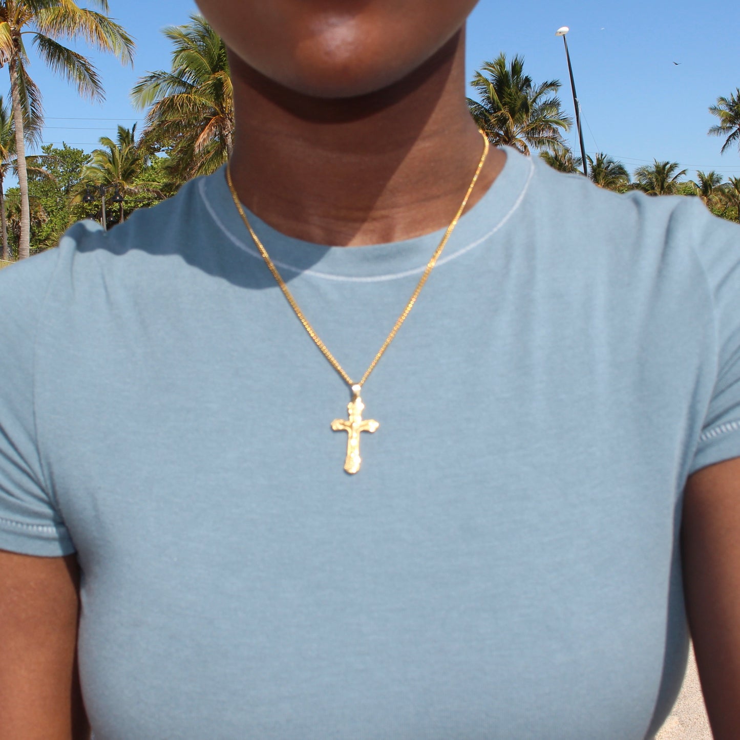 The Cross My Heart Necklace