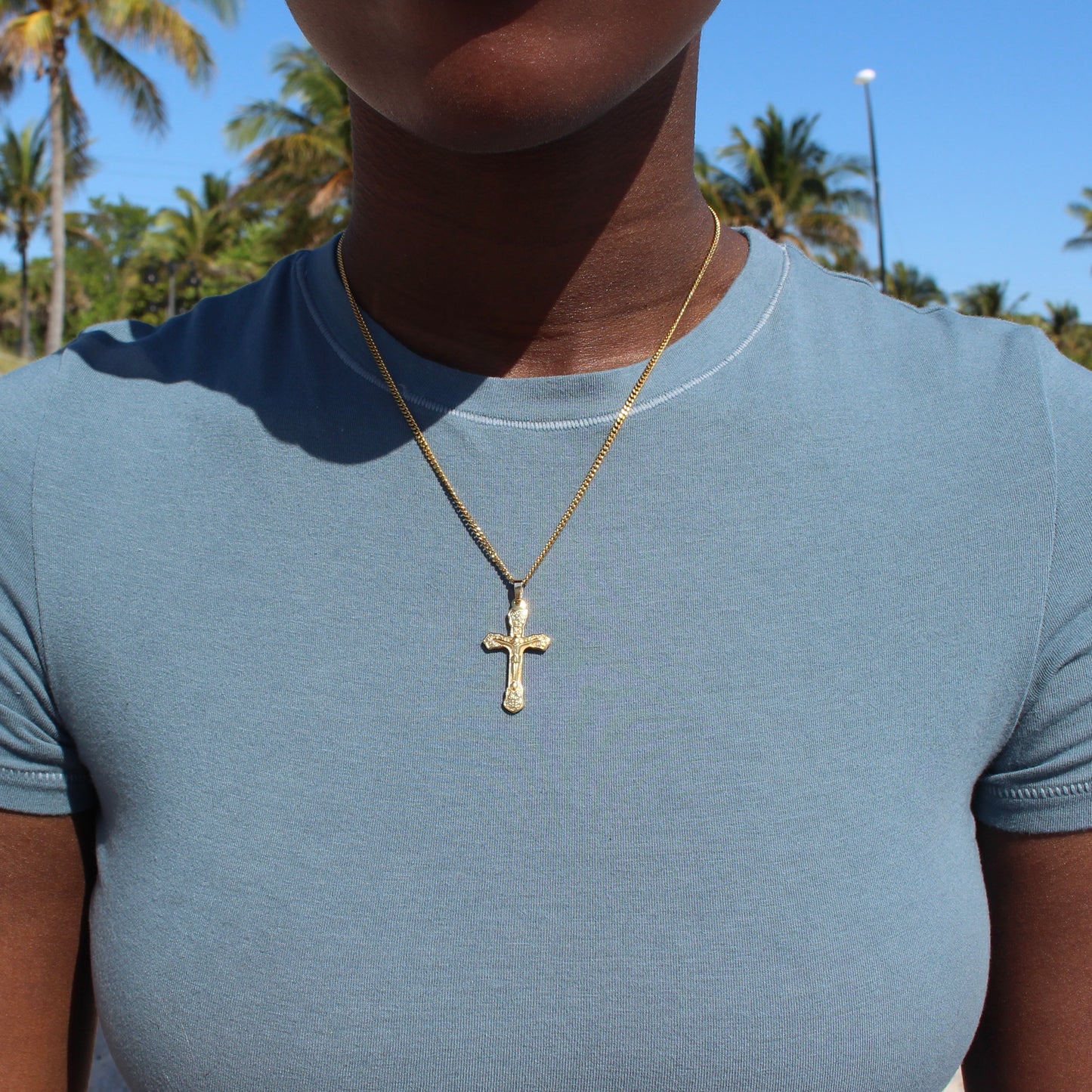 The Cross My Heart Necklace