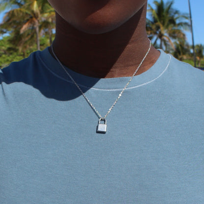 The Love Lock Necklace | Silver