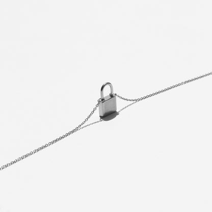 The Love Lock Necklace | Silver